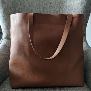 BRAND NEW Madewell Transport Tote Saddle Leather